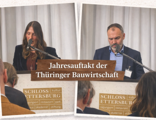 Jahresauftakt der Thüringer Bauwirtschaft 2026 auf Schloss Ettersburg