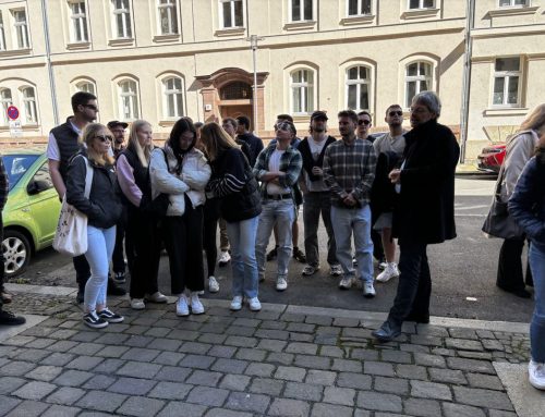 Gothaer Schüler auf historischer Exkursion in Leipzig